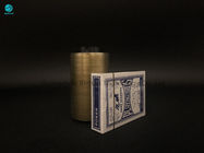 Χρυσή ταινία λουρίδων δακρυ'ων υλικών BOPP για την παίζοντας συσκευασία κιβωτίων καρτών τσιγάρων με την ενιαία δευτερεύουσα κόλλα
