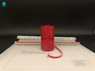 ταινία λουρίδων δακρυ'ων καπνών 4mm αυτοκόλλητη κόκκινη MOPP για τη συσκευασία τσαντών αγγελιαφόρων και εύκολο ανοικτό
