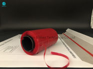 συγκολλητική MOPP 50000m κόκκινη ταινία δακρυ'ων καπνών ρόλων για την τσάντα εγγράφου SF που συσκευάζει και ανοικτή