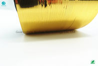 Παρουσιάζοντας στο χρυσό τύπο χρώματος λαμπρή ταινία λουρίδων δακρυ'ων εύκολη συσκευασμένη ταινία ανοίγματος κανένας ήχος
