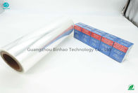 ISO9001 σαφής αντιστατική συσκευάζοντας ταινία PVC καπνών 76mm