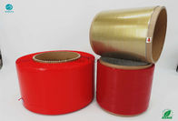 Εύκολο κόκκινο 5mm πλάτος 152mm χρώματος υλικών ταινιών MOPP δακρυ'ων εσωτερικός πυρήνας