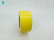 SBS ανακυκλώσιμο κίτρινο ντυμένο έγγραφο πλαισίων χαρτονιού εσωτερικό για τη συσκευασία τσιγάρων