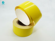 Φωτεινό κίτρινο προσαρμοσμένο χαρτόνι πλαισίων 94mm εσωτερικό για τη συσκευασία τσιγάρων