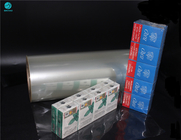 συσκευάζοντας ταινία PVC σελοφάν 360mm διαφανής για τη γυμνή συσκευασία κιβωτίων τσιγάρων