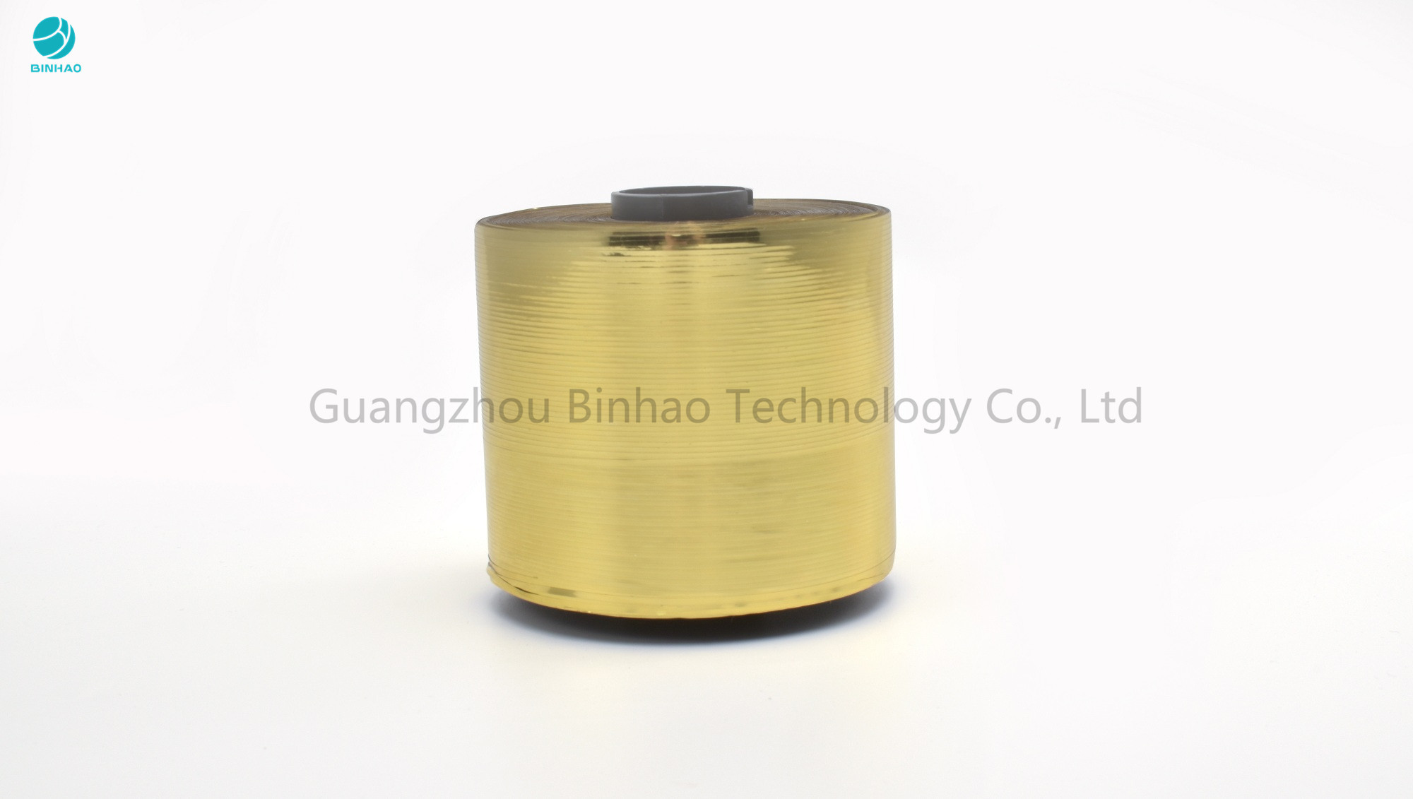 Επιμεταλλωμένο χρυσός τσιγάρο που συσκευάζει την εύκολη αυτοκόλλητη ταινία λουρίδων δακρυ'ων στο μασούρι ταυτότητας 152mm