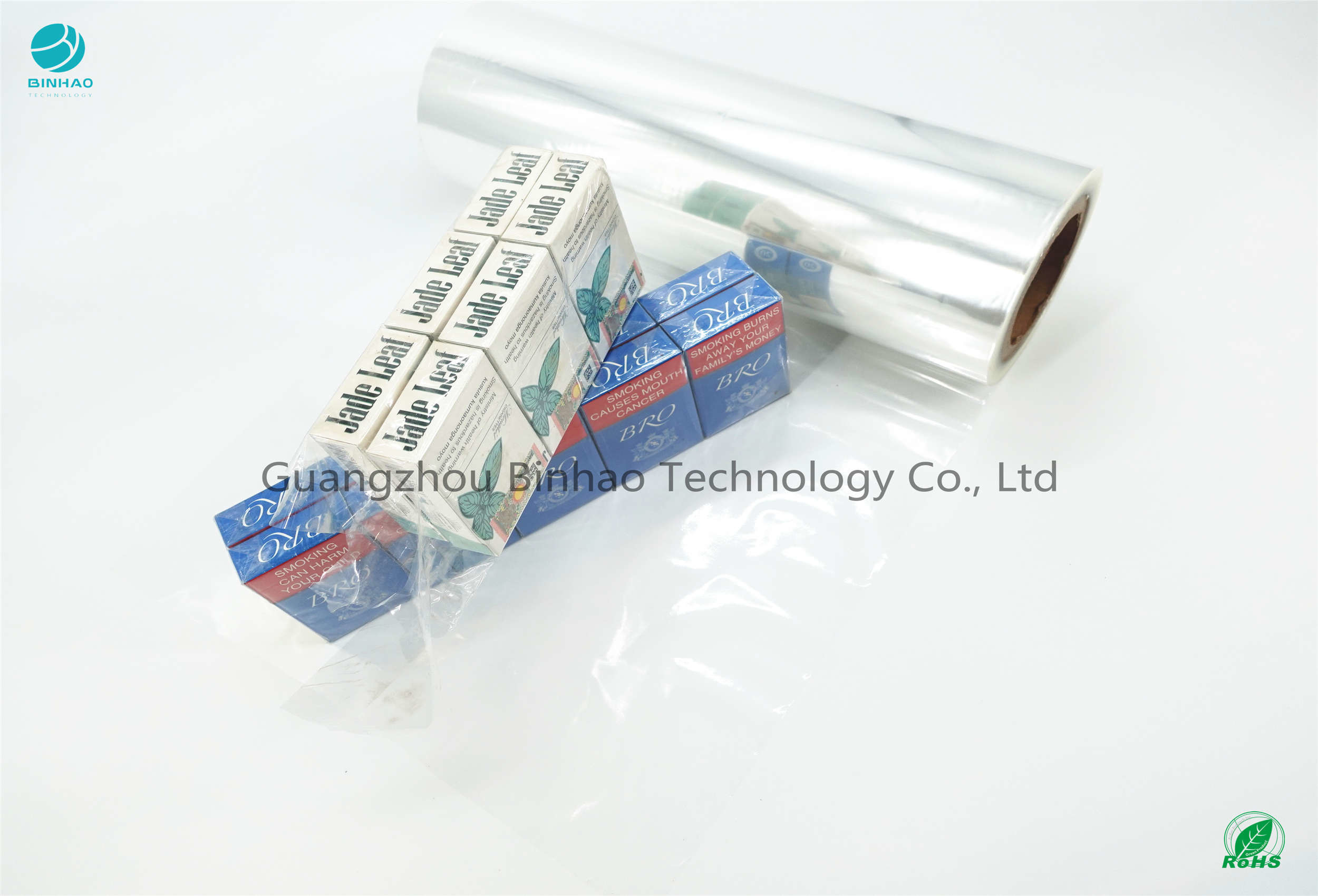 Τροφίμων βαθμού πολυβινυλική 350mm ταινία καπνών PVC συσκευάζοντας