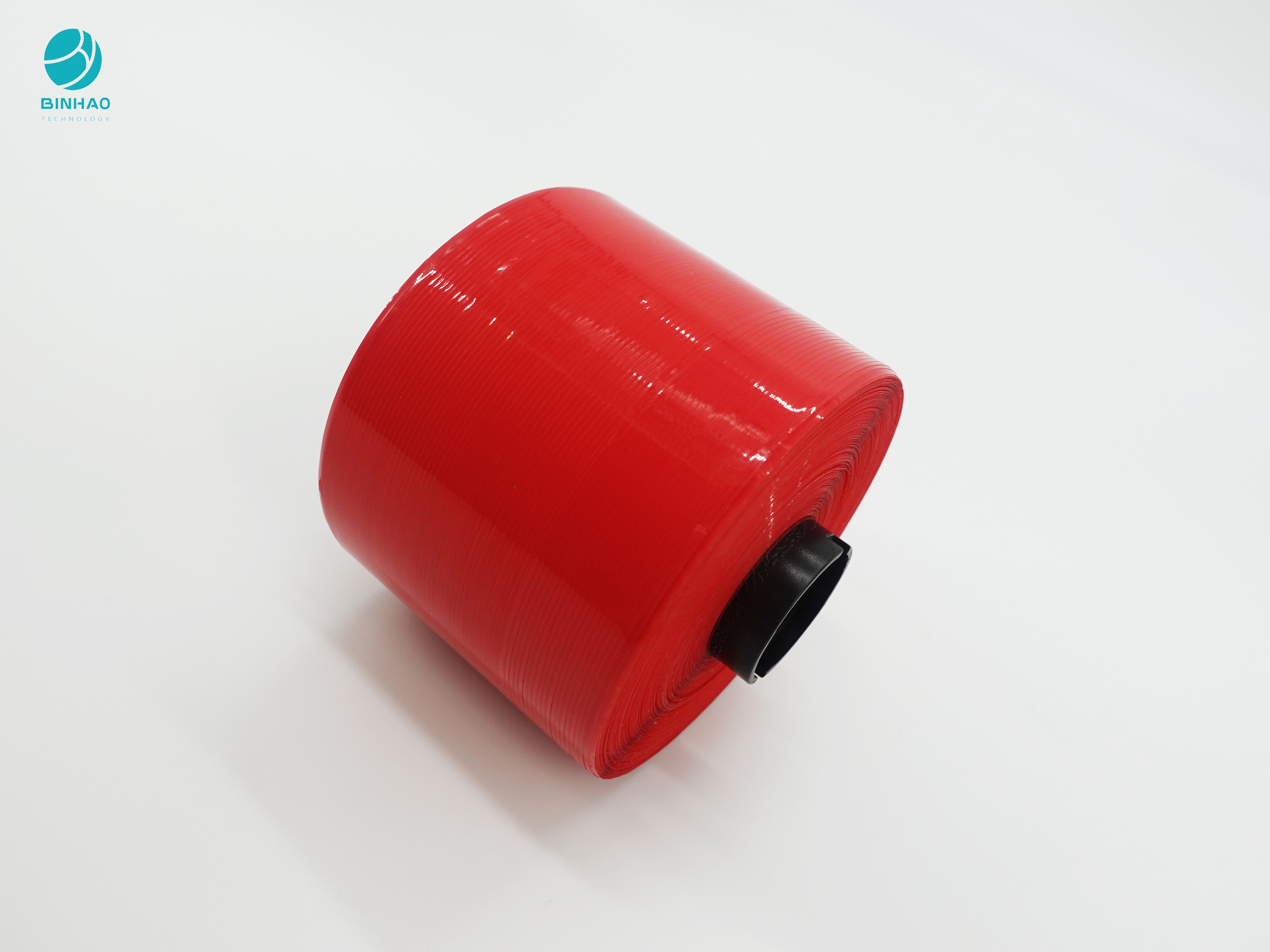 ταινία λουρίδων δακρυ'ων φακέλων 1.55mm αδιάβροχη BOPP φωτεινή κόκκινη για τη συσκευασία