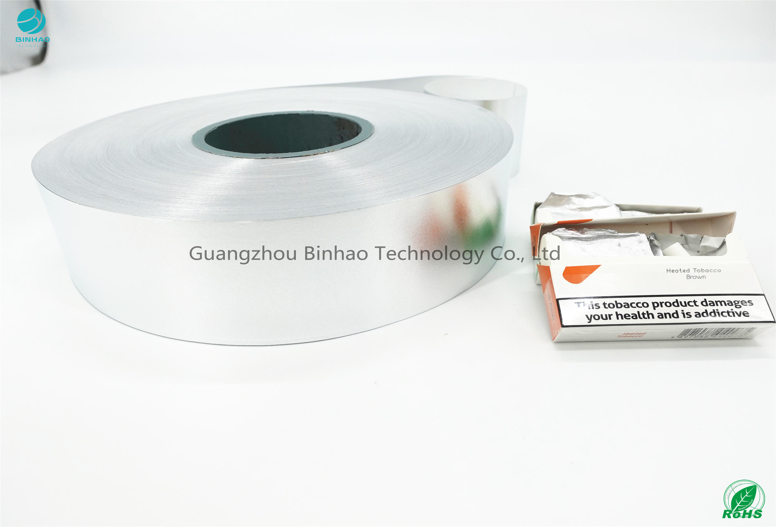Έγγραφο φύλλων αλουμινίου αλουμινίου βάρους εγγράφου υλικών 55gsm Grammage συσκευασίας ε-τσιγάρων HNB