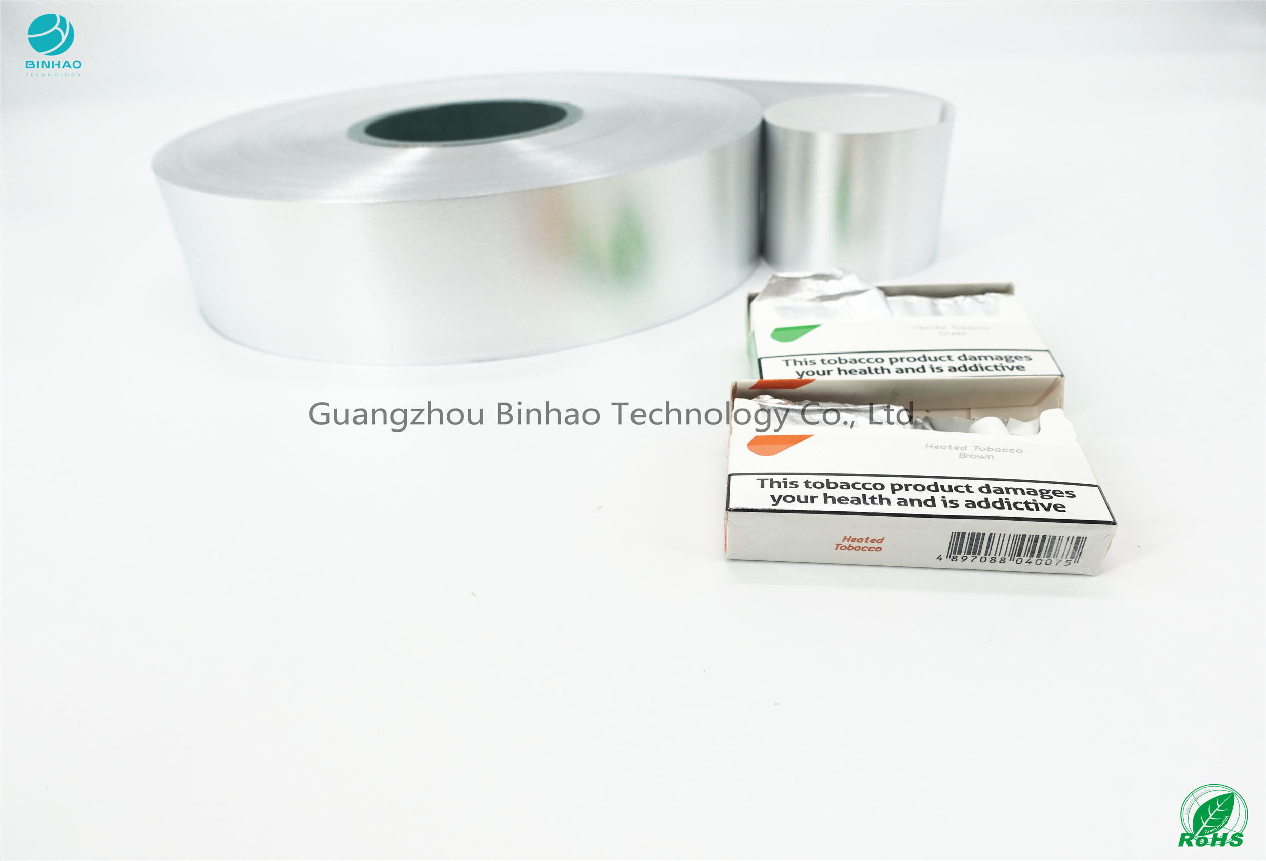Καλό έγγραφο 1500M φύλλων αλουμινίου αλουμινίου κινητικότητας υλικά συσκευασίας ε-τσιγάρων HNB