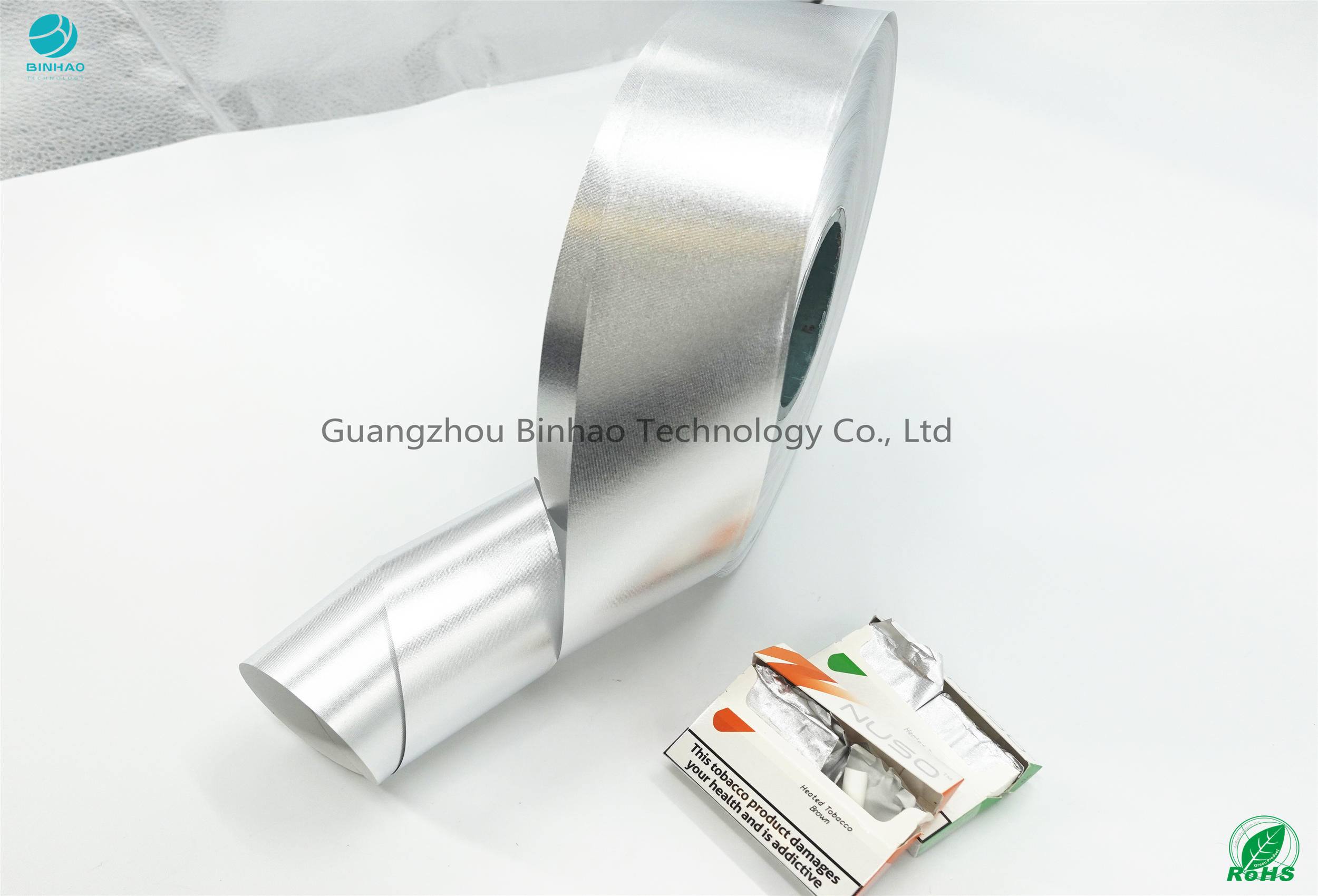 Εξωτερική διάμετρος 480mm υλικά συσκευασίας εγγράφου φύλλων αλουμινίου αλουμινίου ε-τσιγάρων HNB
