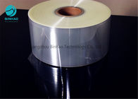 Το αυτοκόλλητο διαφανές PVC κυλά την εύκαμπτη συσκευάζοντας ταινία με τον εσωτερικό πυρήνα 76mm εγγράφου