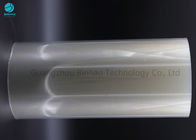 Το μέγεθος προσάρμοσε τη στιλπνή ταινία συσκευασίας κιβωτίων PVC γυμνή για την υπερκάλυψη κιβωτίων τσιγάρων καραμελών