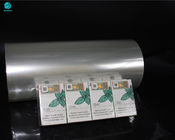 Συσκευάζοντας ταινία PVC 25 μικρού του ISO πιστοποιημένη για το γυμνό τύλιγμα κιβωτίων τσιγάρων μεγέθους βασιλιάδων ως εξωτερικό κιβώτιο
