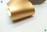 Χρυσό χρώμα καπνών λάμποντας 12 έγγραφο φύλλων αλουμινίου αλουμινίου μικρού 55gsm