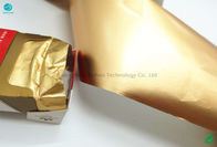 Μεταλλίνη 2 στρώματος υψηλής αντοχής 70g το /M2 αλουμινίου φύλλων αλουμινίου καπνός εγγράφου εγγράφου χρυσός
