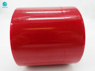 πίεση καπνών 1.6mm κόκκινη - ευαίσθητη συγκολλητική ταινία δακρυ'ων για τη συσκευασία κιβωτίων