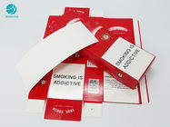 Ζωηρόχρωμο χαρτοκιβώτιο συσκευασίας κιβωτίων περίπτωσης τσιγάρων συνήθειας με το εξατομικευμένο σχέδιο