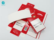 Τυπωμένο κουτί από χαρτόνι πακέτων ορθογωνίων συνήθειας σχέδιο για τη συσκευασία τσιγάρων