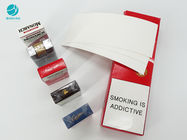 Ανθεκτικό χαρτόνι περίπτωσης συσκευασίας τσιγάρων κιβωτίων συσκευασίας καπνών με το λογότυπο συνήθειας