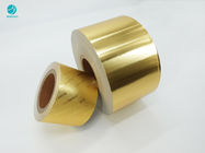 Σύνθετο μαλακό 1500m χρυσό έγγραφο φύλλων αλουμινίου αλουμινίου cOem για τη συσκευασία τσιγάρων