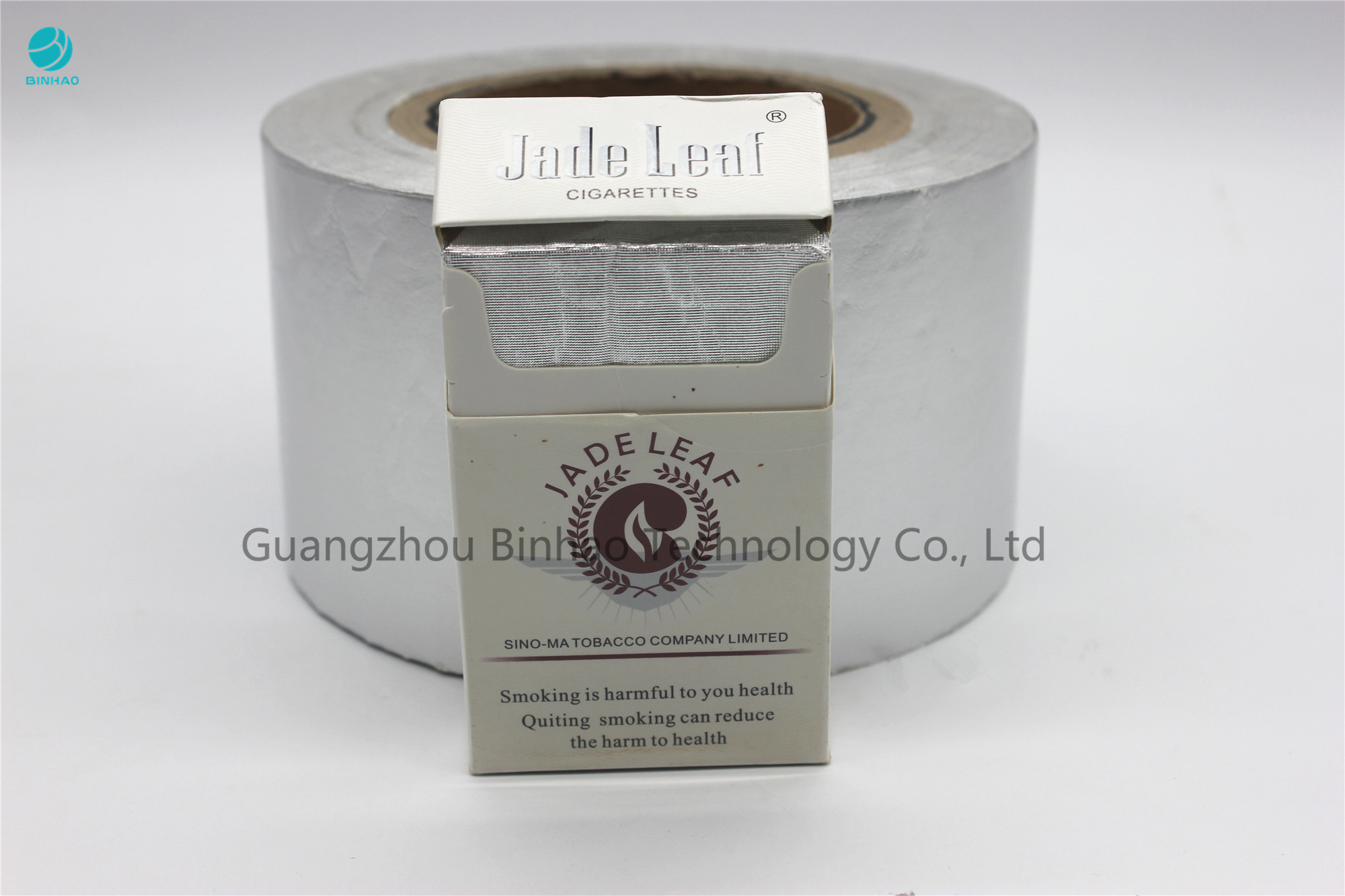 7 άσπρο έγγραφο βάσεων Composited φύλλων αλουμινίου αργιλίου μικρού για την εσωτερική συσκευασία κιβωτίων τσιγάρων