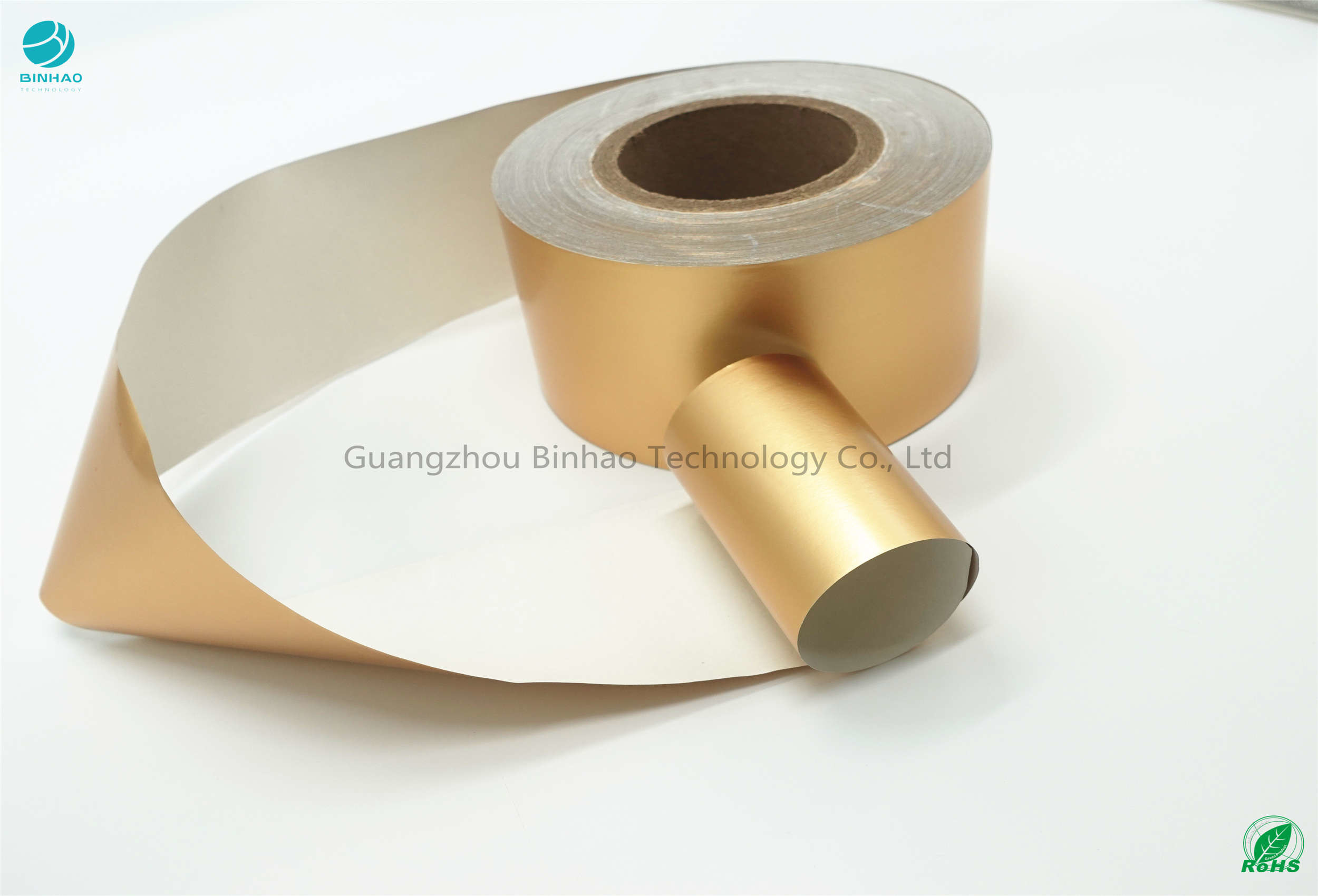 Εξατομικεύσιμο φύλλο αλουμινίου εγγράφου αλουμινίου καπνών 76mm 55gsm