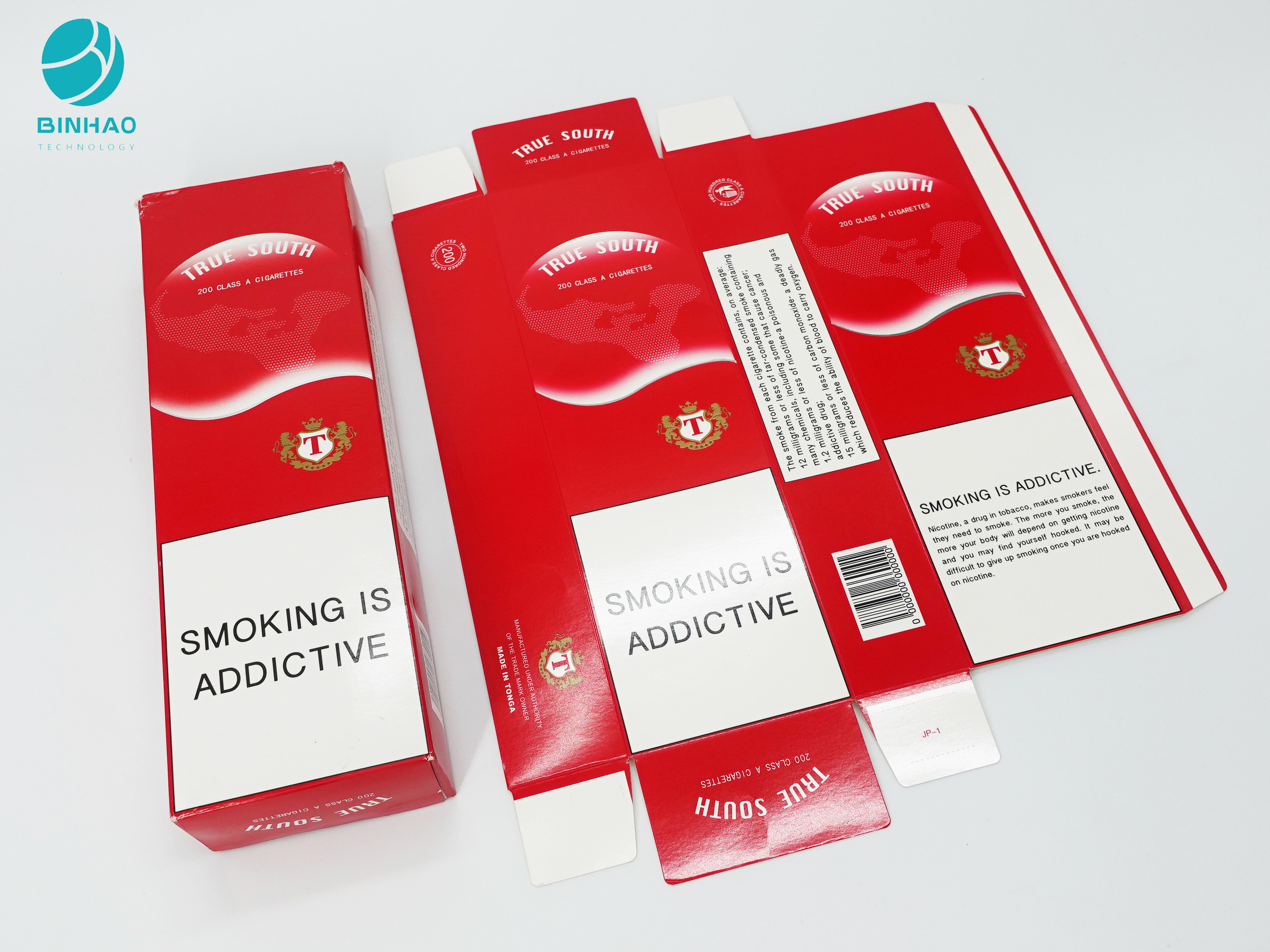 Ανθεκτικό χαρτόνι περίπτωσης συσκευασίας τσιγάρων πακέτων καπνών για το προϊόν κιβωτίων