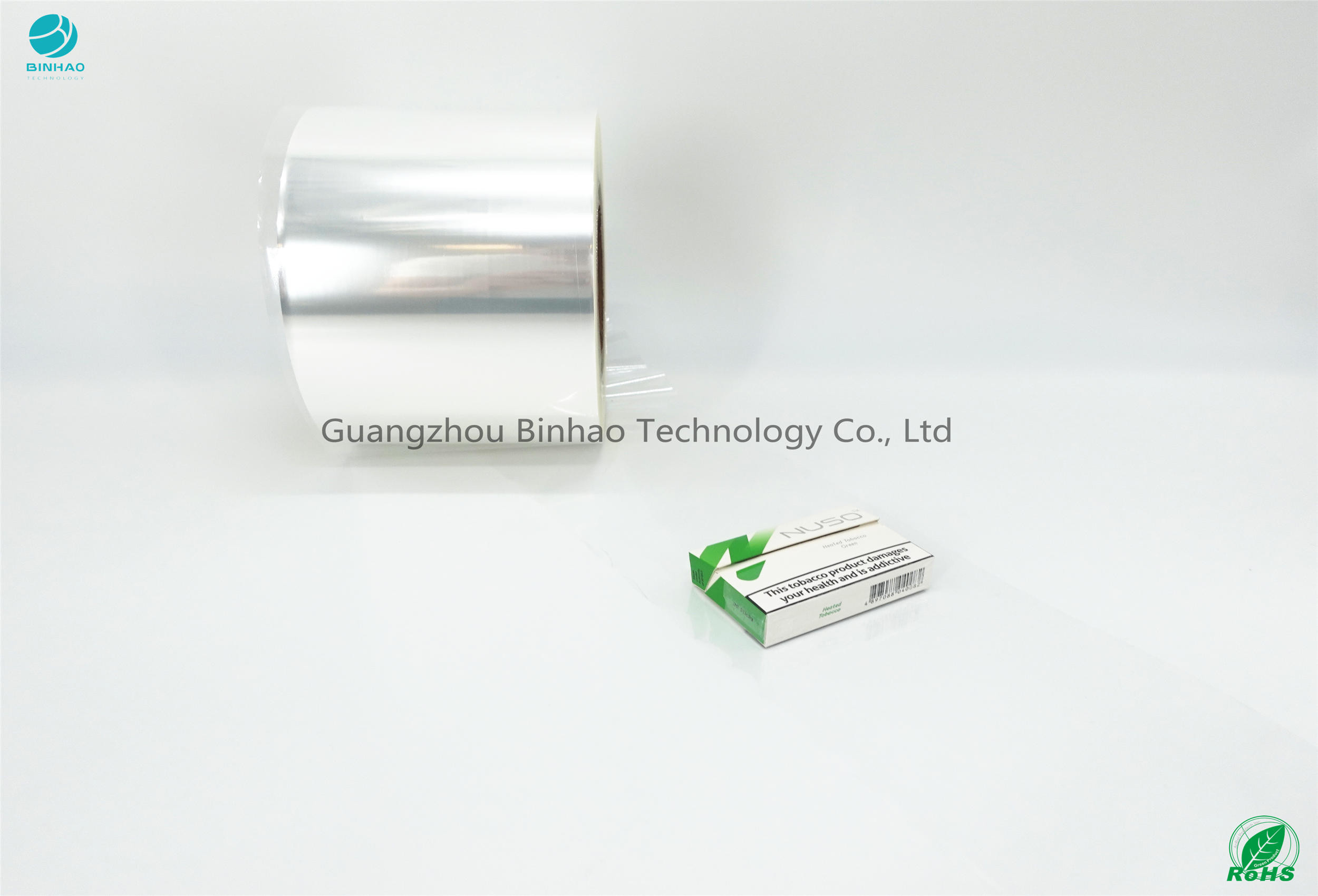 Ταινία υλικών BOPP συσκευασίας ε-Cigareatte HNB για τη διακένωση 5% Wrappping περιπτώσεων